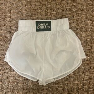 Daily Drills bounce short in white